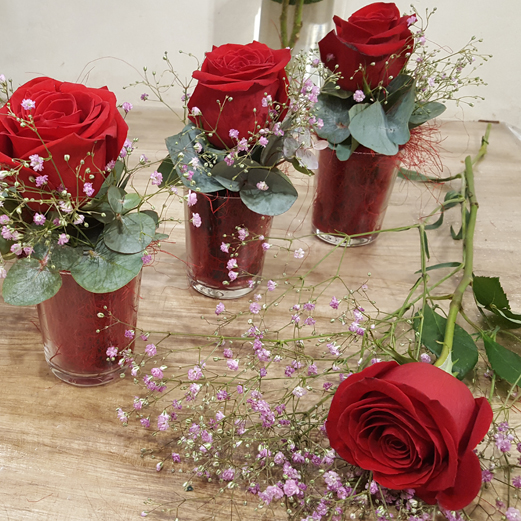 Pequeños centros florales ¡hazlos tú!