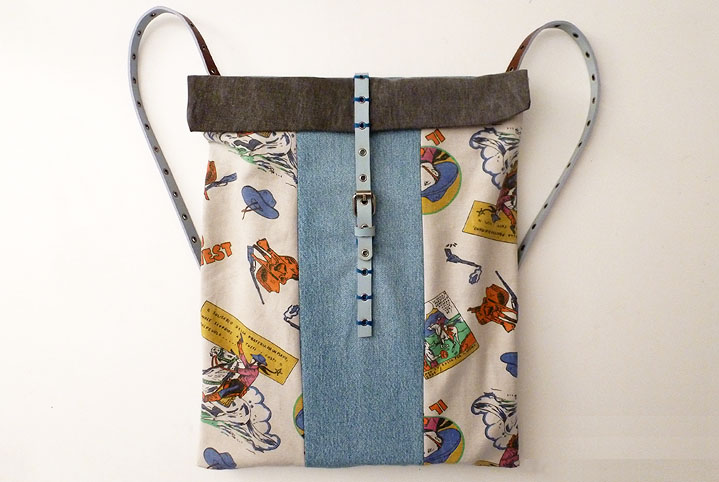 Tela Vaquera Como Hacer Bolsas De Mezclilla Reciclada Bolsos