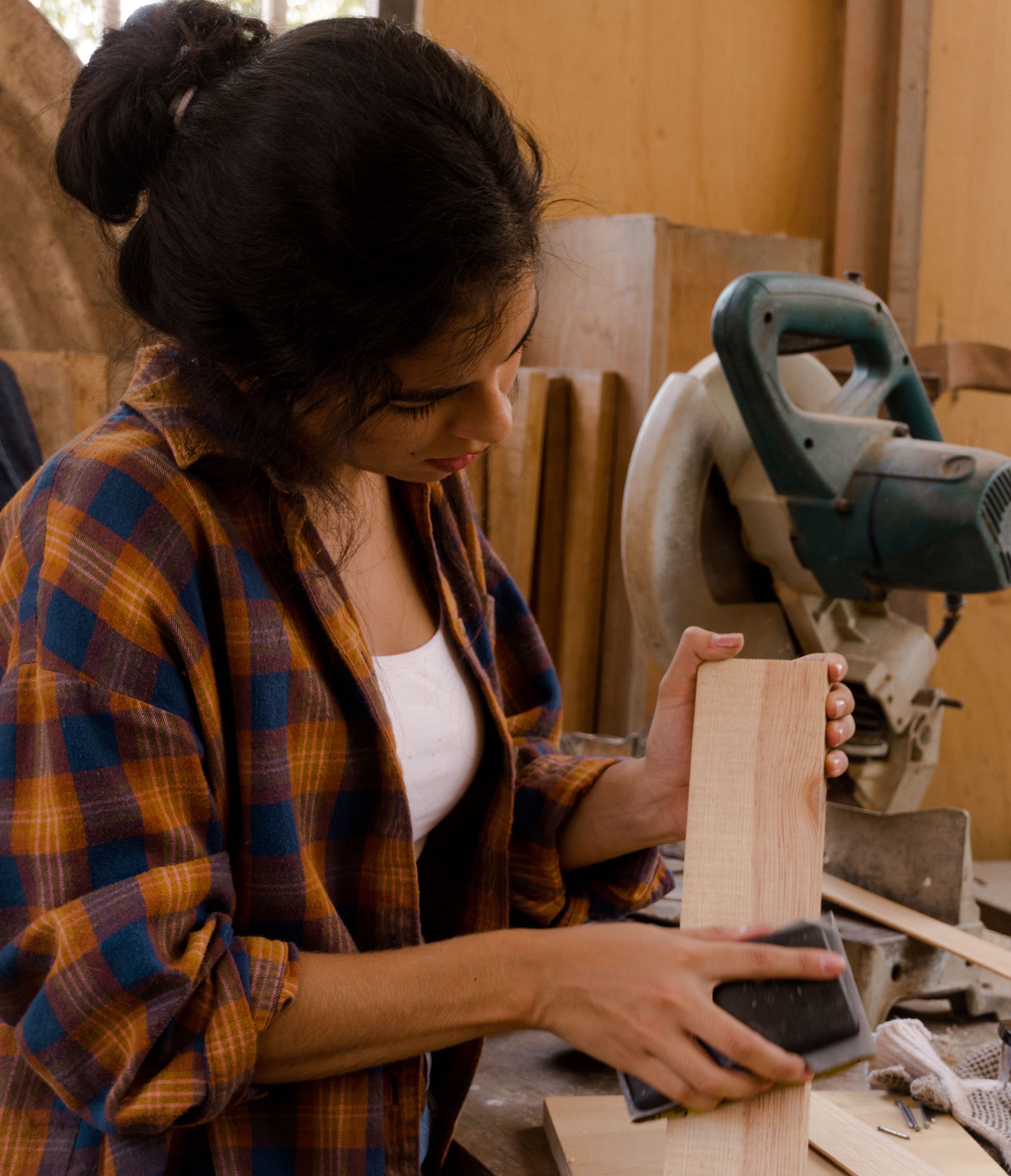 Tu propio organizador de pendientes con retales de madera