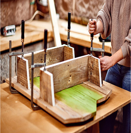 Estuche de madera con tapa de metacrilato para 4 latas - Cómete el Mar